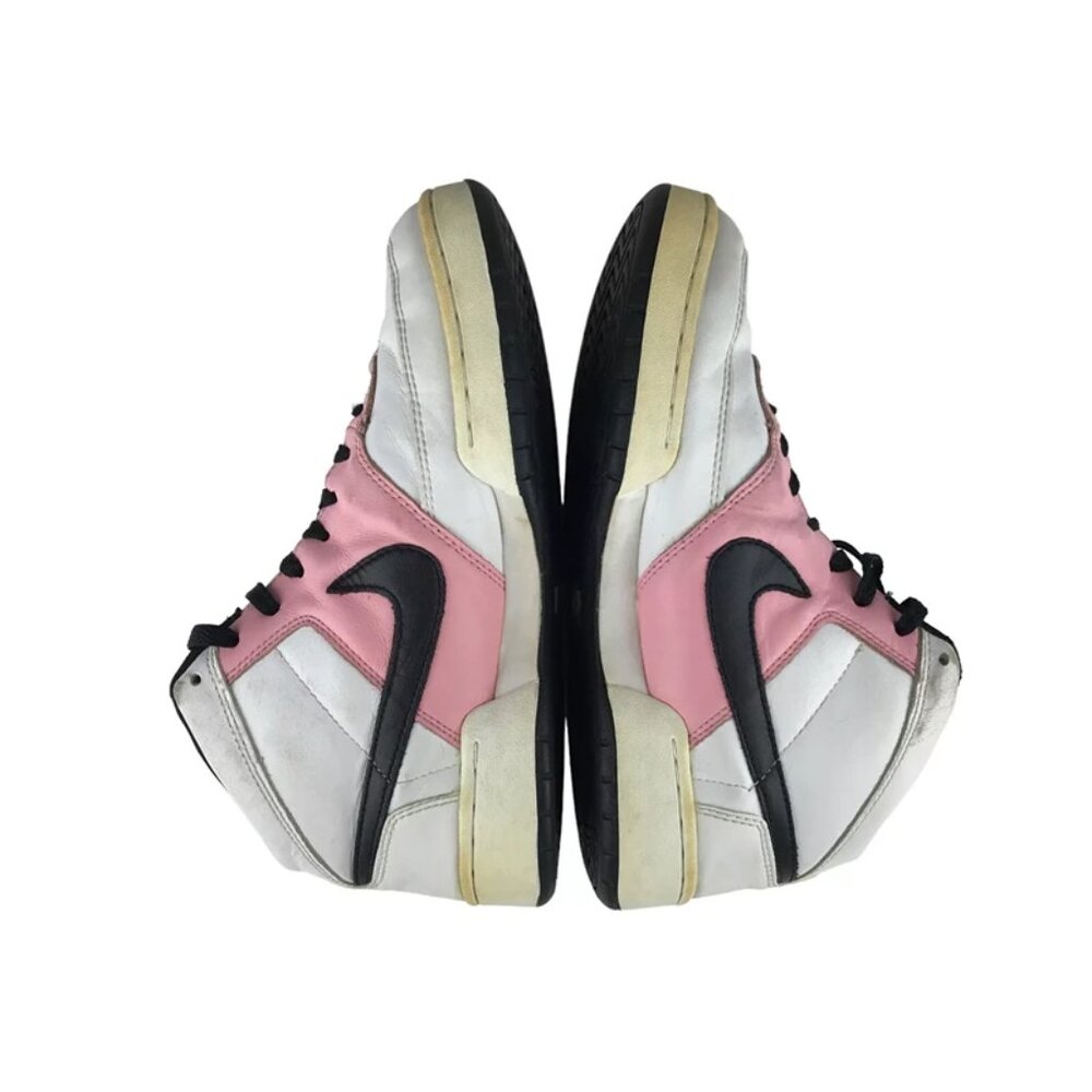 Nike Womens White 308444 101 Lace Up Activewear Basketball Shoes Size US 9 - Picture 6 of 9